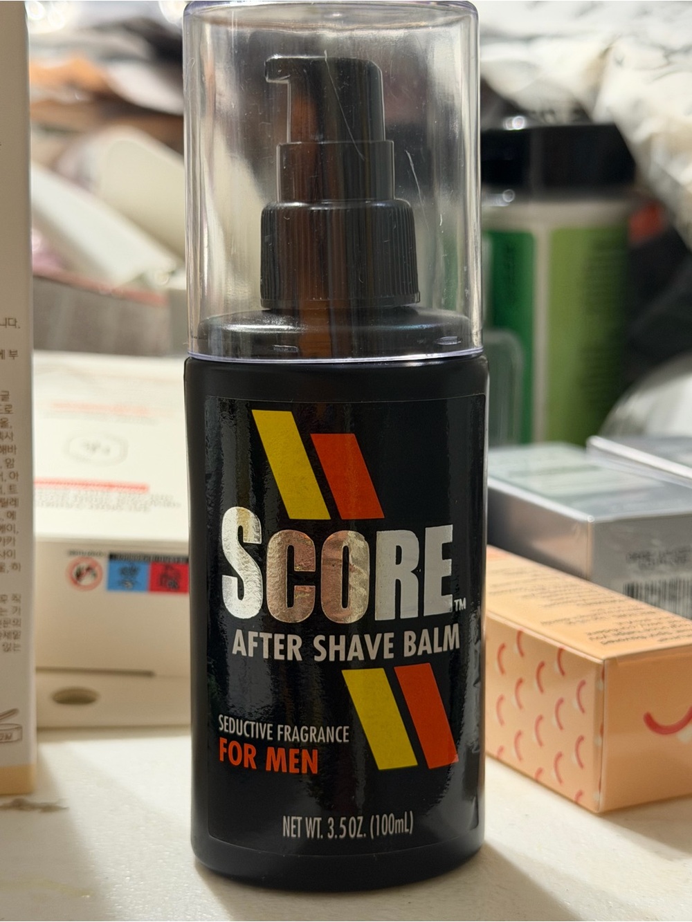 Score After Shave Balm for Men — Black